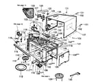 Kenmore 7218876780 cabinet parts diagram