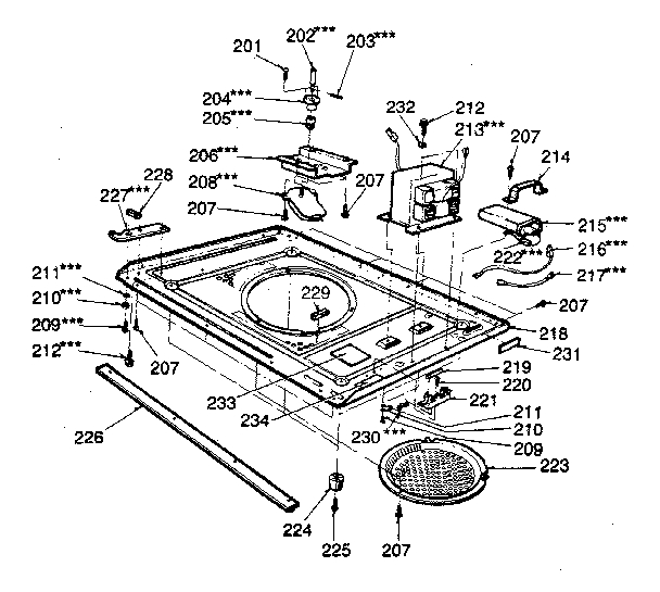 Base plate parts