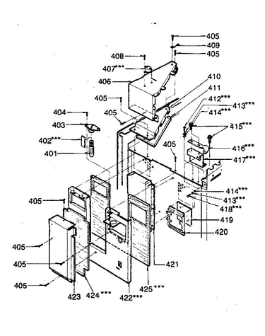 Air tunnel parts