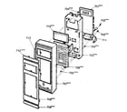 Kenmore 7218876780 control panel parts diagram