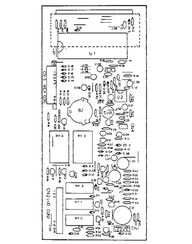 Power and control circuit board part no. 500755