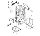 Whirlpool TF4600XTP0 frame parts diagram