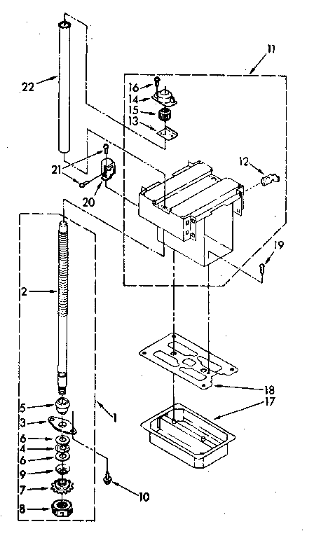 Powerscrew and ram parts