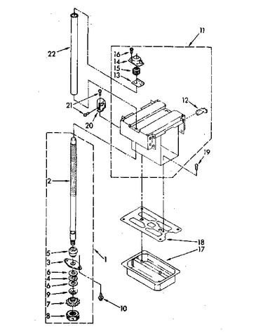 Powerscrew and ram parts
