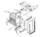 Kenmore 19025 (1988) container parts diagram