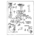 Briggs & Stratton 130200 TO 130299 (1731-01-1731-01 replacement parts diagram