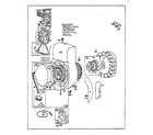 Briggs & Stratton 130200 TO 130299 (1731-01-1731-01 flywheel assembly diagram