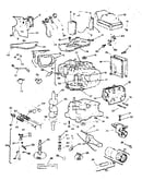 Cylinder, crankshaft and engine base group