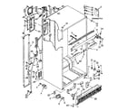 Kenmore 1068670674 cabinet parts diagram