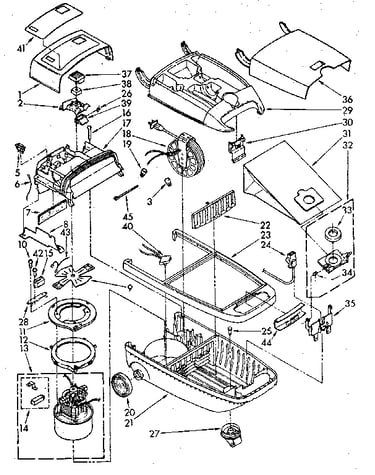 Vacuum cleaner parts