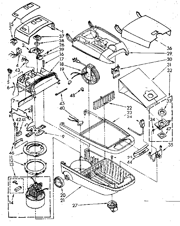 Vacuum cleaner parts