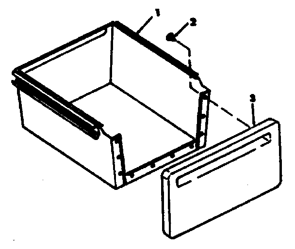 FIGURE 8 - DRAWER ASSEMBLIES 3", 6", 10"