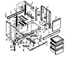 Craftsman 113198511 figure 9 - cabinet assembly diagram