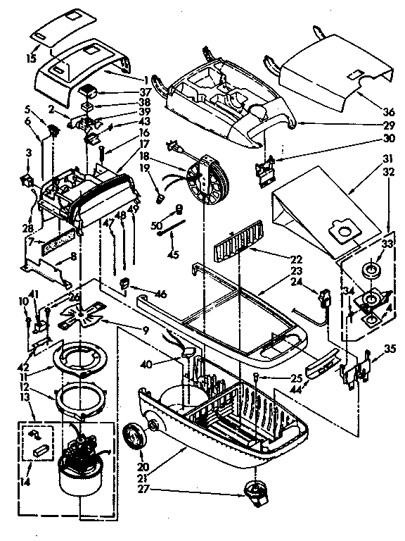 VACUUM CLEANER PARTS