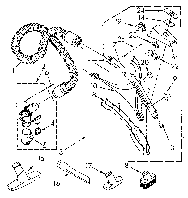 HOSE AND ATTACHMENT