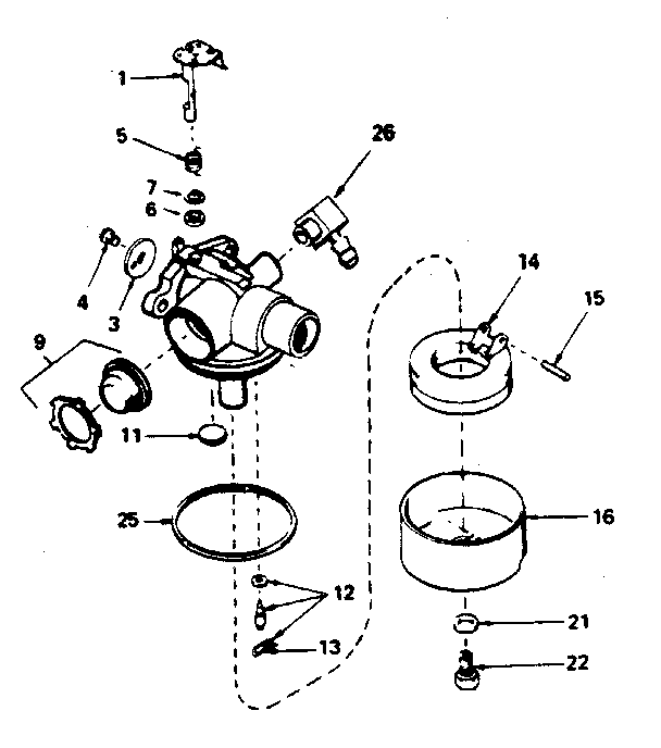 CARBURETOR NO. 632389