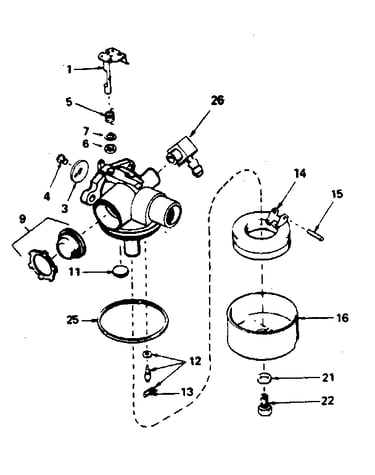 Carburetor no. 632389
