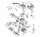 Craftsman 143384462 basic engine diagram