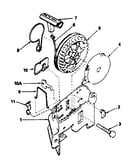 Rewind starter no. 590531