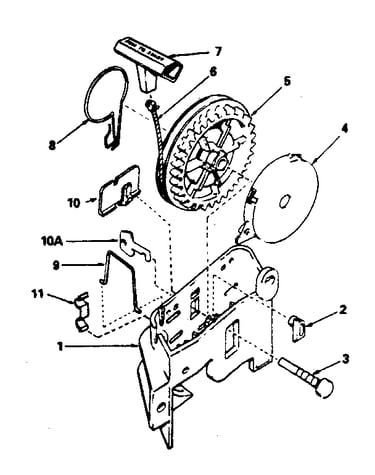 Rewind starter no. 590531