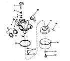 Craftsman 143384522 carburetor no. 632389 diagram