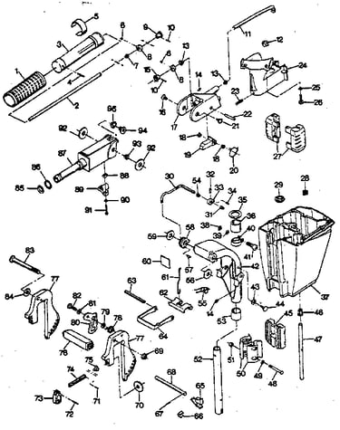 Motor leg