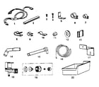 Kenmore 2538679260 ice maker installation parts kit #8085c diagram