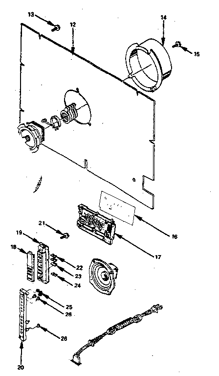 Back cover assembly