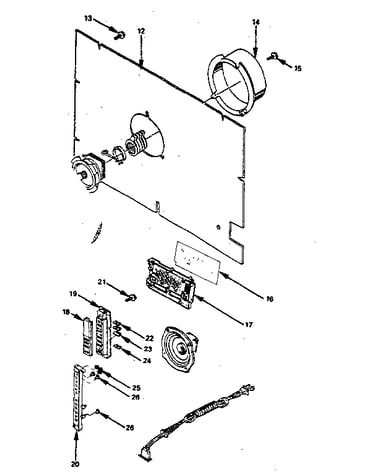 Back cover assembly