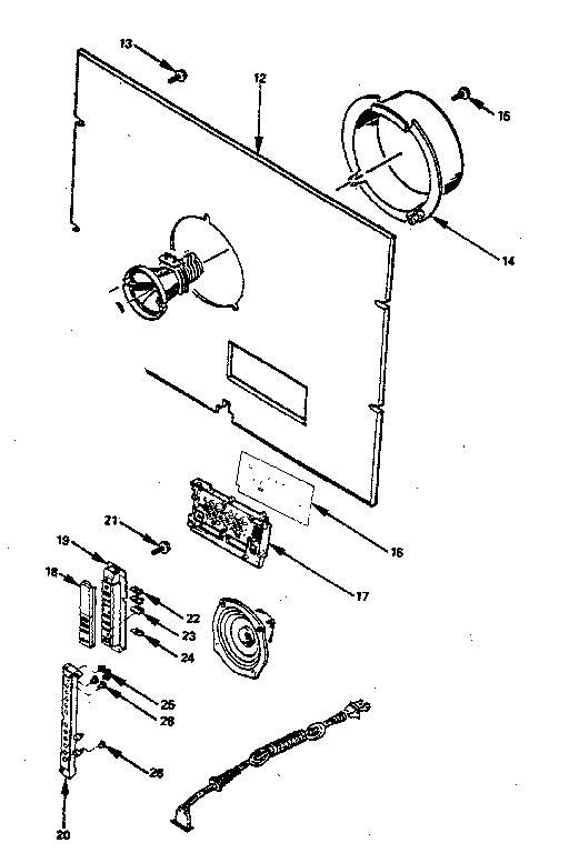 Back cover assembly
