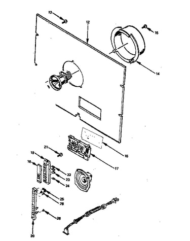 Back cover assembly