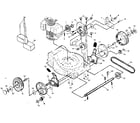 Craftsman 917372120 drive assembly diagram