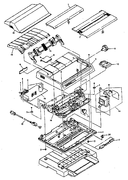 Figure 1 printer unit