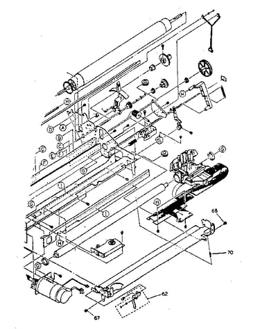 Printer mechanism (color model)