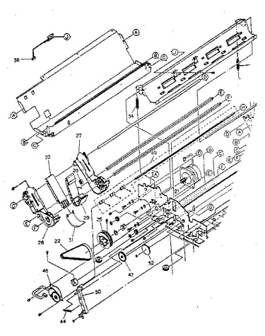 Shaft and sprocket assembly