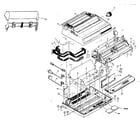 OKI Data MICROLINE 393 printer unit general assembly diagram