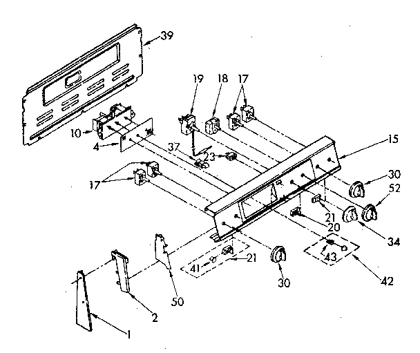 CONTROL PANEL PARTS