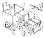 Kenmore 99538 (1988) oven diagram