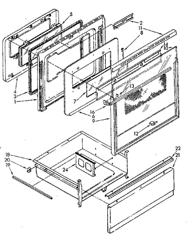 Door and drawer