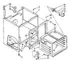 Kenmore 99541 (1988) oven diagram