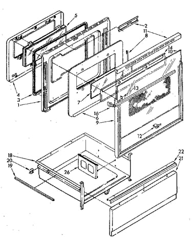 Door and drawer