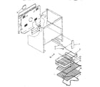 Kenmore 99558 (1988) oven diagram