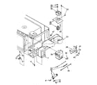 Kenmore 99558 (1988) magnetron and air flow diagram