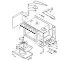 Kenmore 99551 (1988) cabinet and stirrer diagram