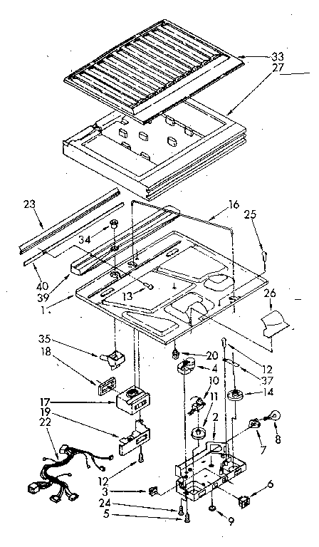 Compartment separator