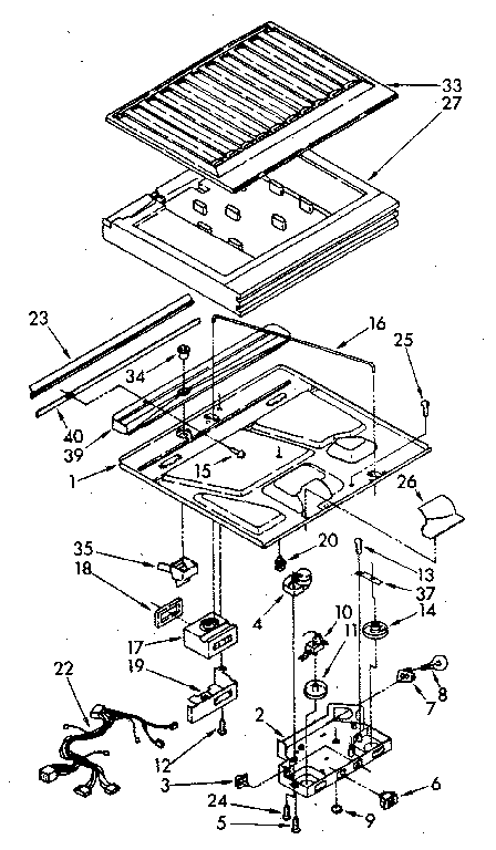Compartment separator