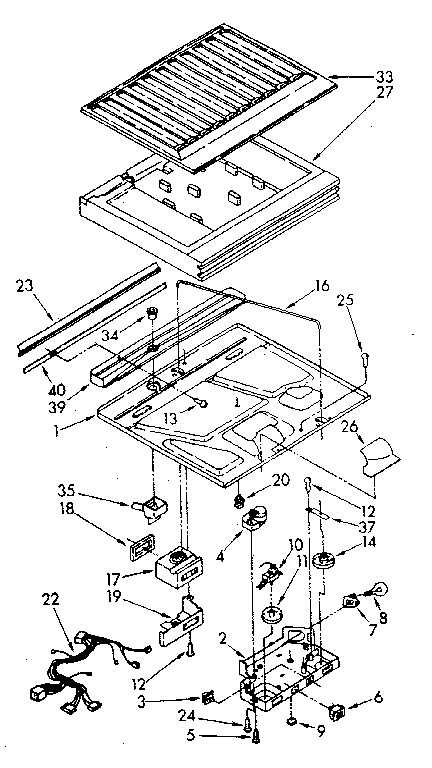 Compartment separator