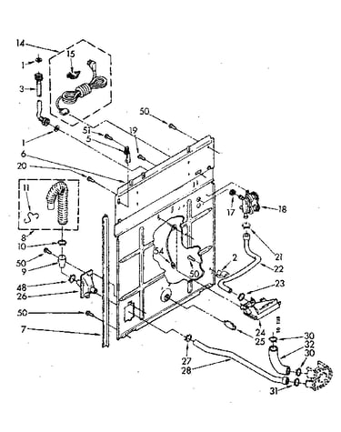 Rear panel