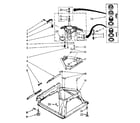 Kenmore 11081862800 machine base diagram