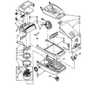 Kenmore 1162497583 vacuum cleaner diagram